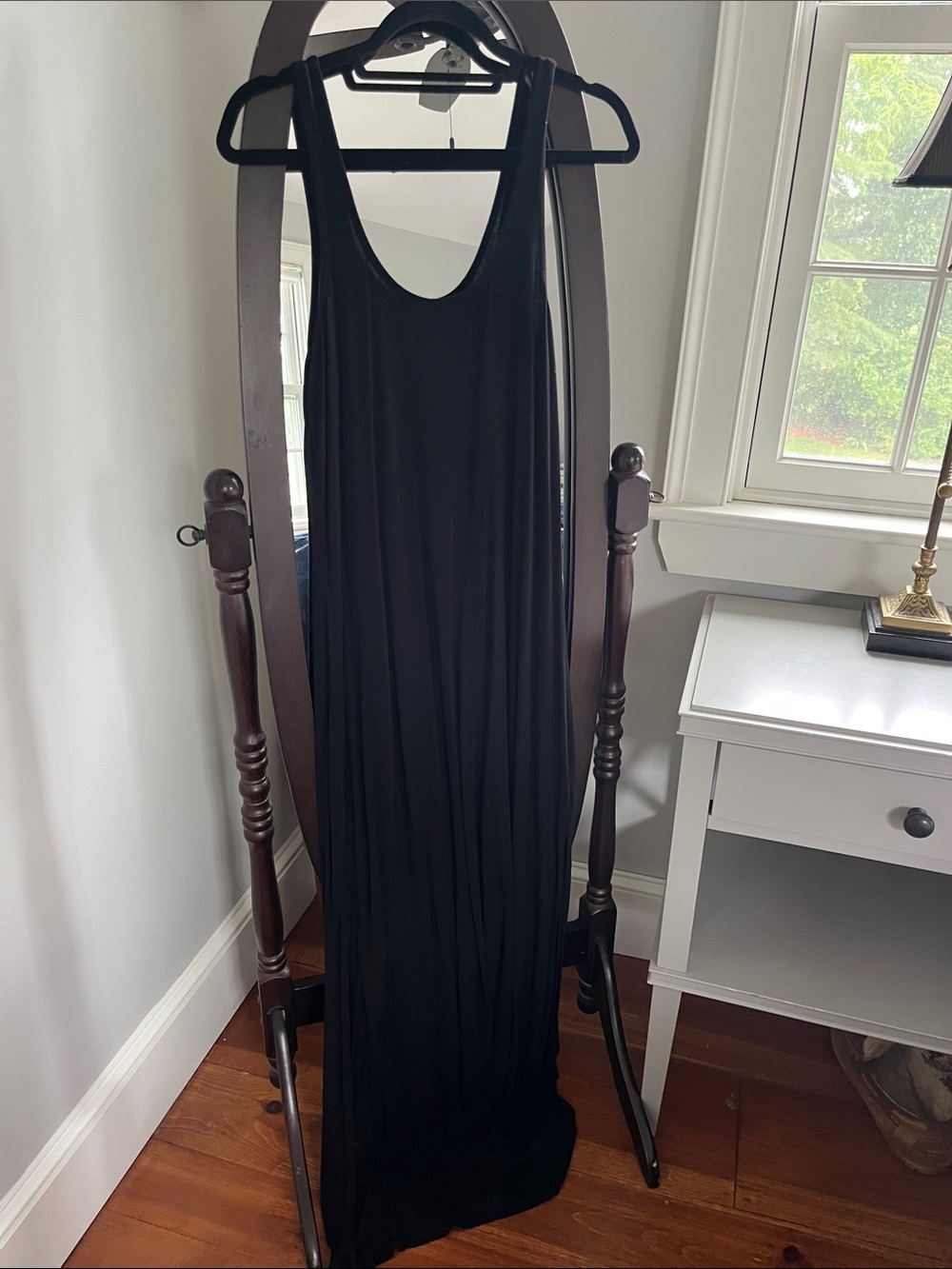 Z Supply Black Maxi Tank Dress